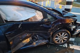 Ravage en vijf gewonden na ongeval op Nollenweg bij Heerhugowaard