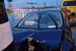 Ravage en vijf gewonden na ongeval op Nollenweg bij Heerhugowaard