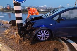 Ravage en vijf gewonden na ongeval op Nollenweg bij Heerhugowaard