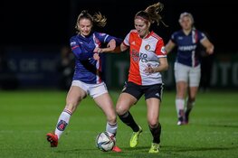 VV Alkmaar opnieuw onderuit tegen Feyenoord Vrouwen