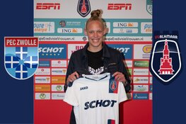 Zoe Brouwer van PEC Zwolle naar VV Alkmaar