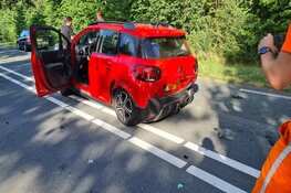 Vier auto's betrokken hij ongeluk op N245