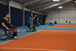 Geslaagd rolstoeltennistoernooi bij TPC Daalmeer van Rolstoeltennis Alkmaar