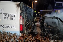 Drie auto's door brand verwoest in Heerhugowaard