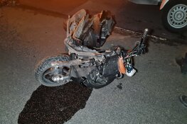 Scooterrijder gewond bij eenzijdig ongeval in Zuid-Scharwoude