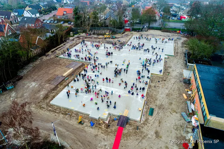 Kinderen vieren &#39;start&#39; bouw IKC SP