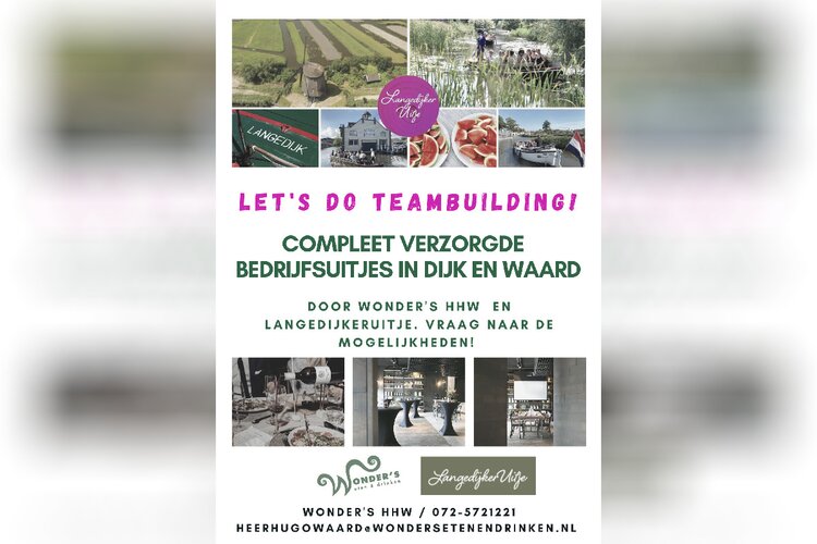 Bedrijfsuitje in Dijk en Waard
