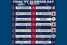 Einde van een tijdperk bij VV Alkmaar, met dag vol voetbal