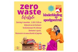 Kinderkleding en Speelgoed Ruilbeurs op 4 november