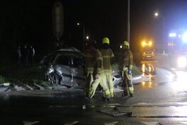 Twee gewonden bij ernstig ongeval op Warmenhuizerweg