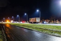 Verkeer op N9 uren vast door weersomstandigheden