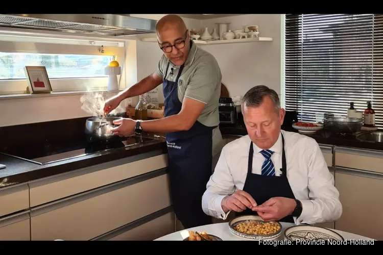 Koken met de commissaris van de Koning