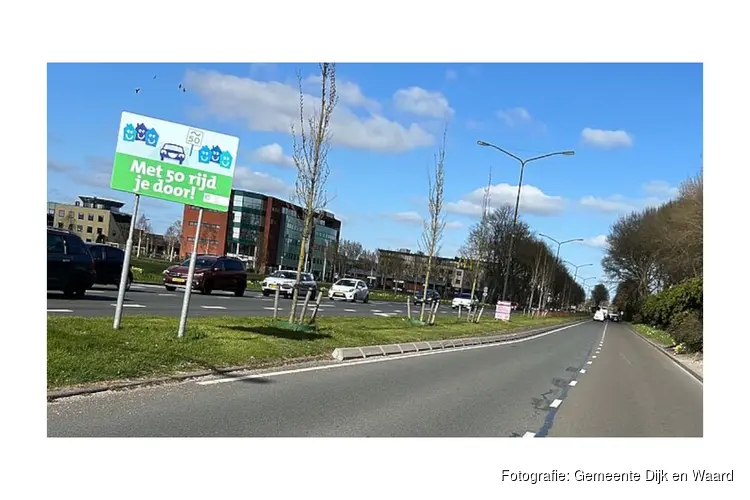 Flexflitser aan Westtangent in Heerhugowaard