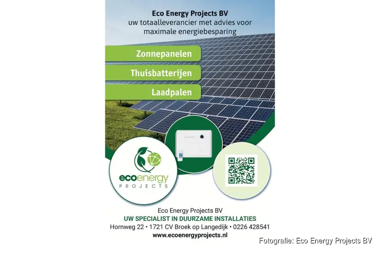 Efficiënte opslag van uw opgewekte zonne-energie