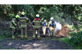 Brand op Geestmerambacht snel ontdekt door voorbijgangers in Noord Scharwoude