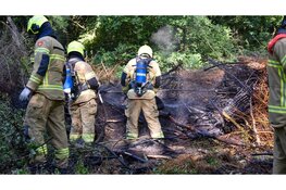 Brand op Geestmerambacht snel ontdekt door voorbijgangers in Noord Scharwoude
