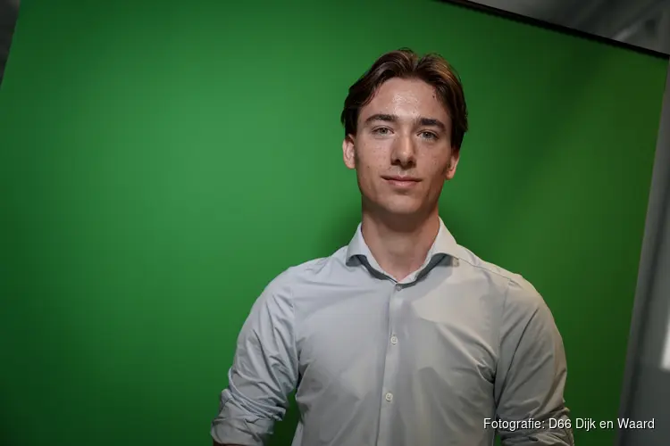 Daan Pheijffer gekozen tot lijsttrekker D66 Dijk en Waard