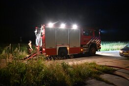 Brand in leegstaand schuurtje in Oudkarspel