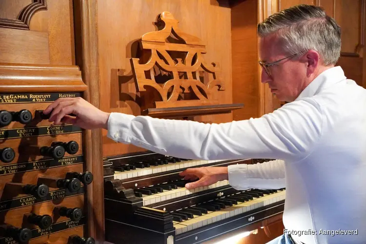Orgelconcert Jan Peter Teeuw 30 augustus a.s. in de Kooger Kerk Zuid-Scharwoude