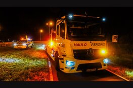 Automobilist ramt vangrail N242 en wordt aangehouden