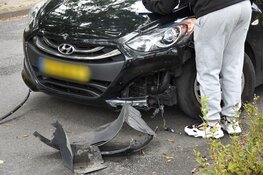 Meerdere voertuigen botsen tegen elkaar in Langedijk