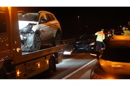 Meerdere gewonden bij kettingbotsing op N242