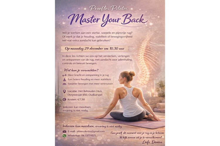 Proefles Pilates – Master Your Back