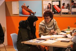 Sociaal contact vormt de kern van het Taalcafé