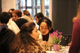 Sociaal contact vormt de kern van het Taalcafé