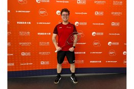 Rick Voogd van Sportcentrum Langedijk derde op NK Squash