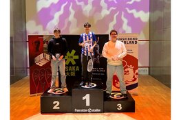 Rick Voogd van Sportcentrum Langedijk derde op NK Squash