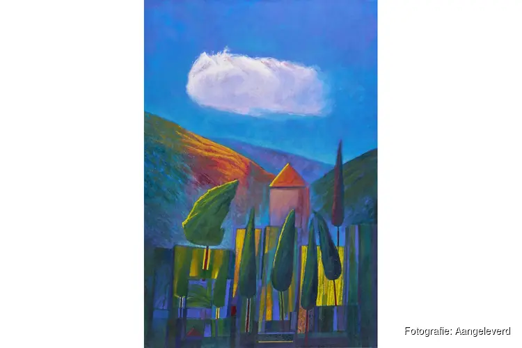 Zondag 8 maart opent de expositie ‘MYSTERIES OF WATER’ bij Aurora Art te Zuid-Scharwoude, met schilderijen van de Libanese kunstenaar Abousleiman