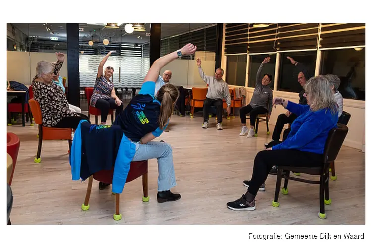 Valpreventie van Dijk en Waard Sport houdt senioren in balans