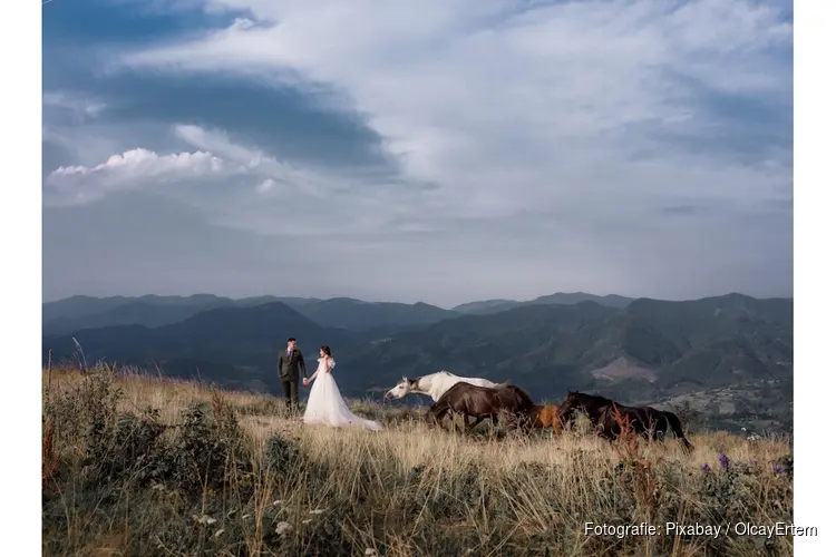 Outlet-bruidsjurk passen: eerst maat, dan merk (meestal)