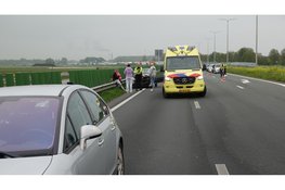 Gewonde en veel schade bij ongeval op N242