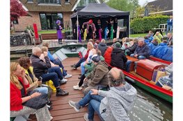 De boottocht in Broek op Langedijk was wederom een groot succes