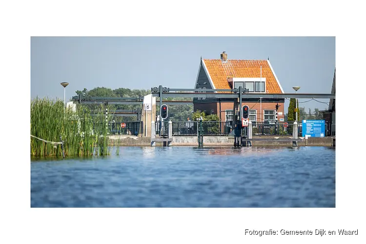 Sluis Broek op Langedijk op 11 en 12 mei gesloten