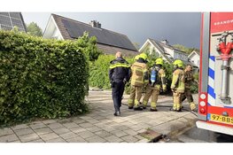 Brand in aanbouw van woning in Oudkarspel snel onder controle