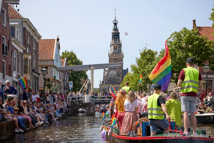 Grachtenparade op zaterdag 30 mei moet hoogtepunt van Alkmaar Pride worden