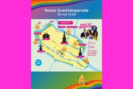 Grachtenparade op zaterdag 30 mei moet hoogtepunt van Alkmaar Pride worden