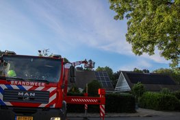 Kat Chef houdt brandweer bezig op dak in Oudkarspel