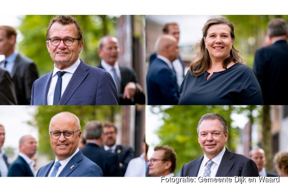 Inwoners welkom bij afscheid college Dijk en Waard