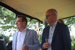 Passend afscheid van vier wethouders Gemeente Dijk en Waard