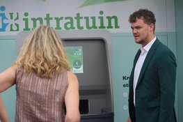Intratuin Heerhugowaard trots op nieuwe bulkstatiegeldmachine