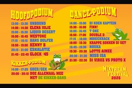 Mixtream Festival 2026: Kenny B, Hans Dulfer en volop regionaal talent in het Rosariumpark