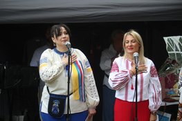 Oekraïense cultuur en gezelligheid tijdens jaarmarkt in Heerhugowaard