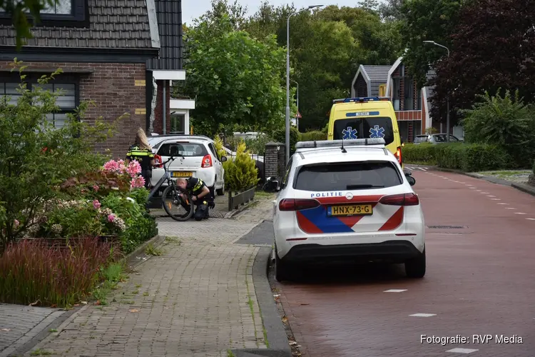 Fietser gewond na botsing met camper op Bovenweg in Sint Pancras