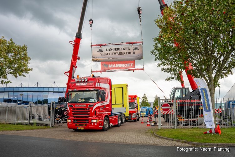 Langedijker Vrachtwagentour viert feestelijke 20ste editie