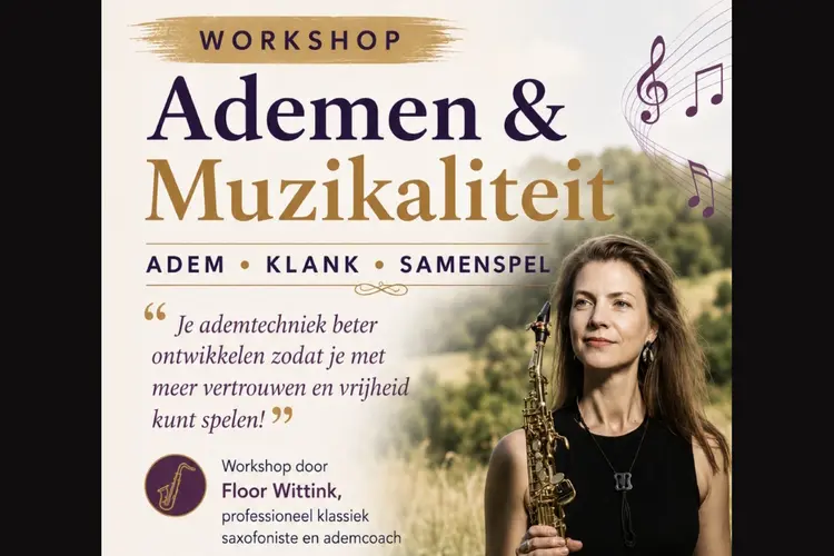 Adem, klank en samenspel tijdens muzikale workshop