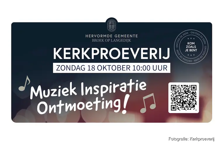 Kerkproeverij: Kom binnen. Proef het verschil